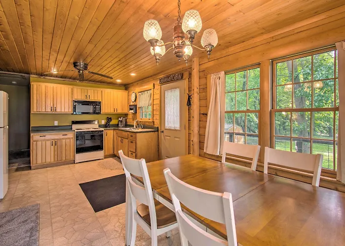 Cozy Riverfront Getaway: Fishing On-Site!